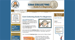 Desktop Screenshot of coin-collecting-guide-for-beginners.com